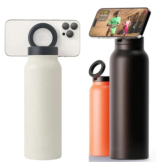 Water Bottle With Phone Holder